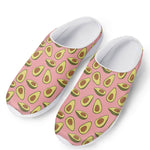 Cute Avocado Pattern Print Mesh Casual Shoes