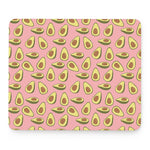 Cute Avocado Pattern Print Mouse Pad