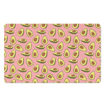 Cute Avocado Pattern Print Polyester Doormat