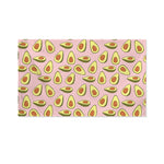 Cute Avocado Pattern Print Polyester Flag