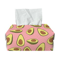 Cute Avocado Pattern Print Rectangle Tissue Box Cover