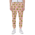Cute Avocado Pattern Print Joggers