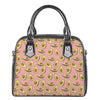 Cute Avocado Pattern Print Shoulder Handbag