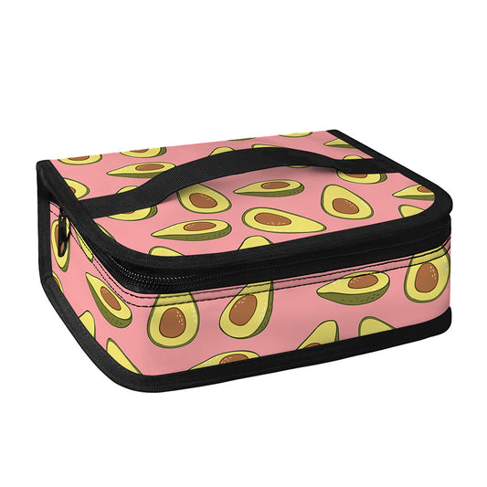 Cute Avocado Pattern Print Small Lunch Bag