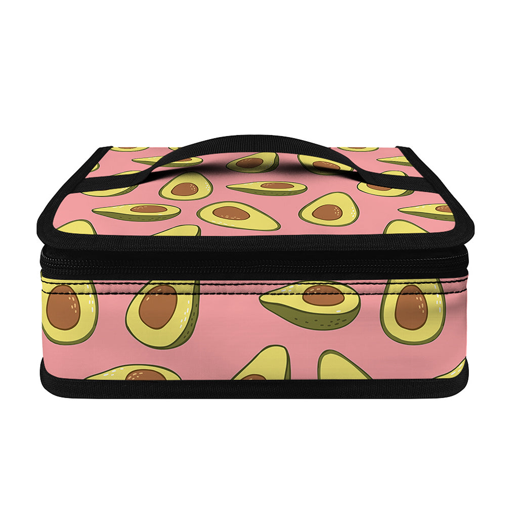 Cute Avocado Pattern Print Small Lunch Bag