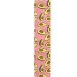 Cute Avocado Pattern Print Table Runner