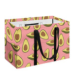 Cute Avocado Pattern Print Utility Tote Bag