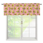 Cute Avocado Pattern Print Window Valance