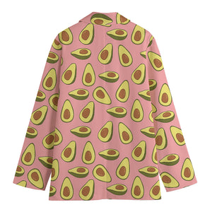 Cute Avocado Pattern Print Women's Blazer