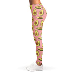 Cute Avocado Pattern Print Women's Leggings