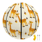 Cute Baby Giraffe Pattern Print Basketball
