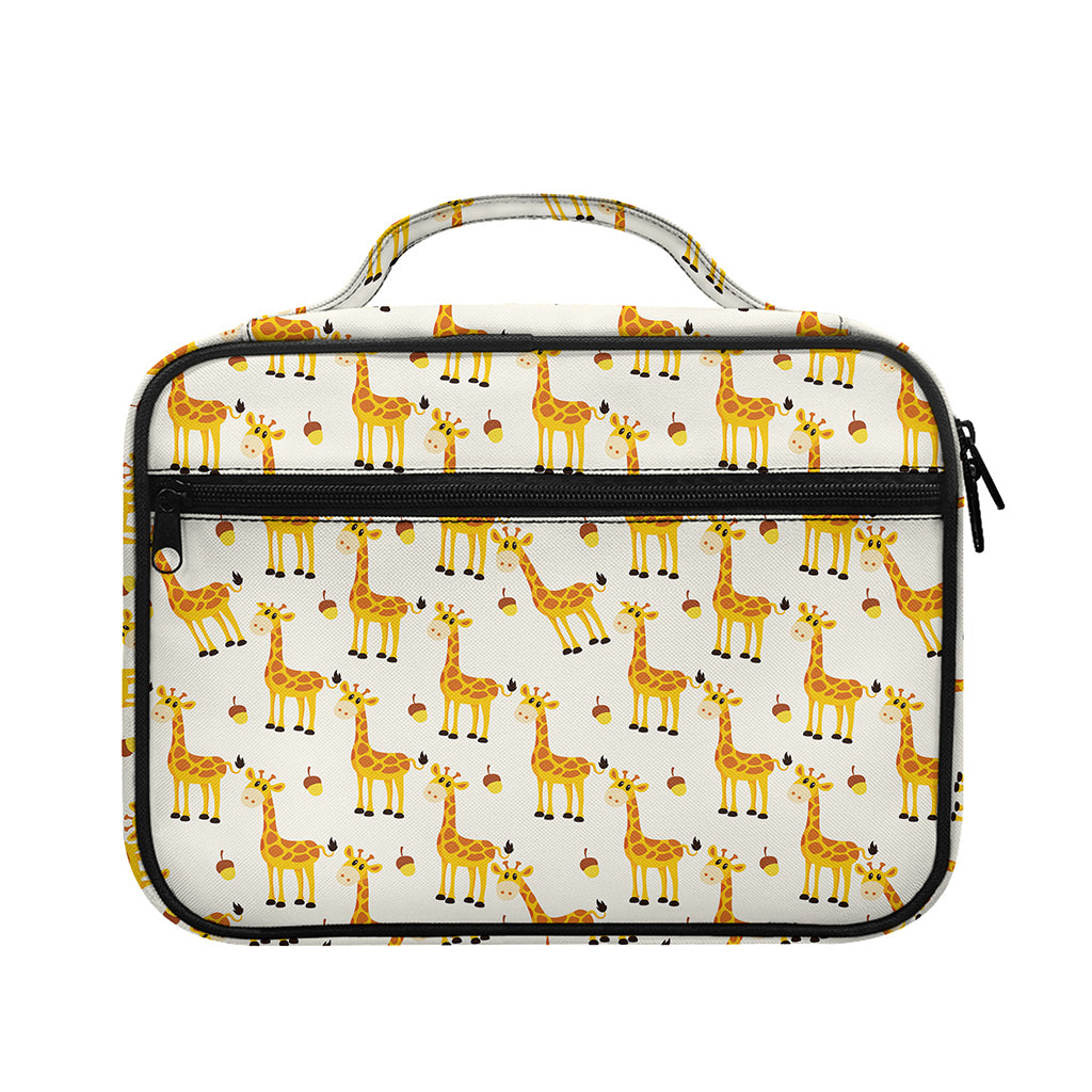 Cute Baby Giraffe Pattern Print Briefcase Bible Bag