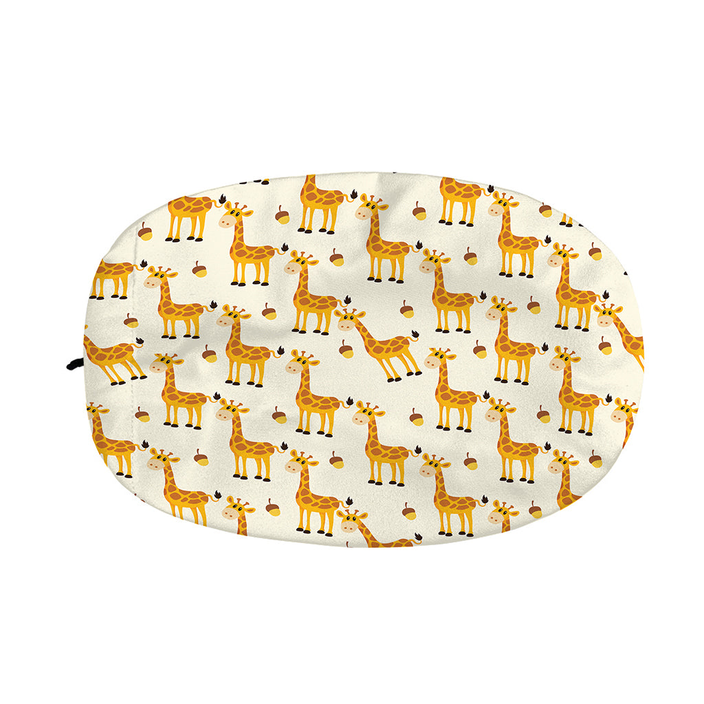 Cute Baby Giraffe Pattern Print Car Side Mirror Covers