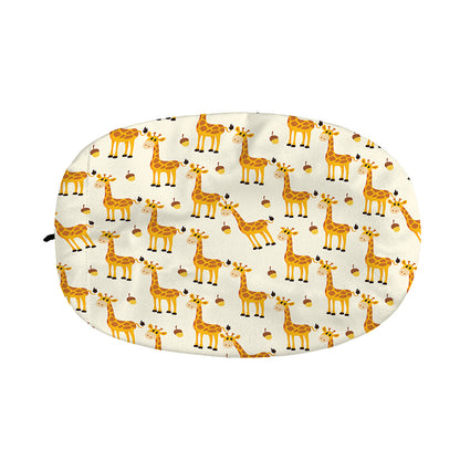 Cute Baby Giraffe Pattern Print Car Side Mirror Covers