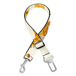 Cute Baby Giraffe Pattern Print Dog Seat Belt