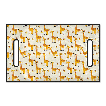 Cute Baby Giraffe Pattern Print Golf Cart Seat Cover