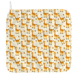 Cute Baby Giraffe Pattern Print Hand Towel