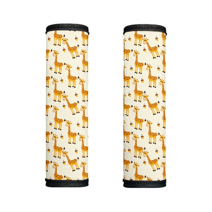 Cute Baby Giraffe Pattern Print Handle Covers