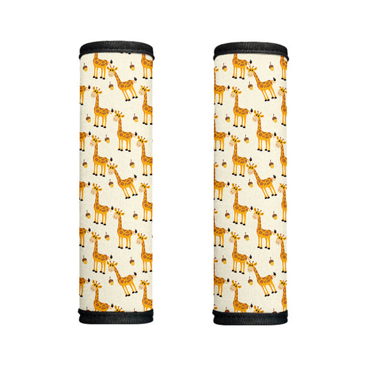 Cute Baby Giraffe Pattern Print Handle Covers
