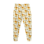 Cute Baby Giraffe Pattern Print Jogger Pants