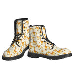 Cute Baby Giraffe Pattern Print Backpack