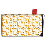 Cute Baby Giraffe Pattern Print Mailbox Cover