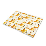 Cute Baby Giraffe Pattern Print Pet Cooling Mat Cover
