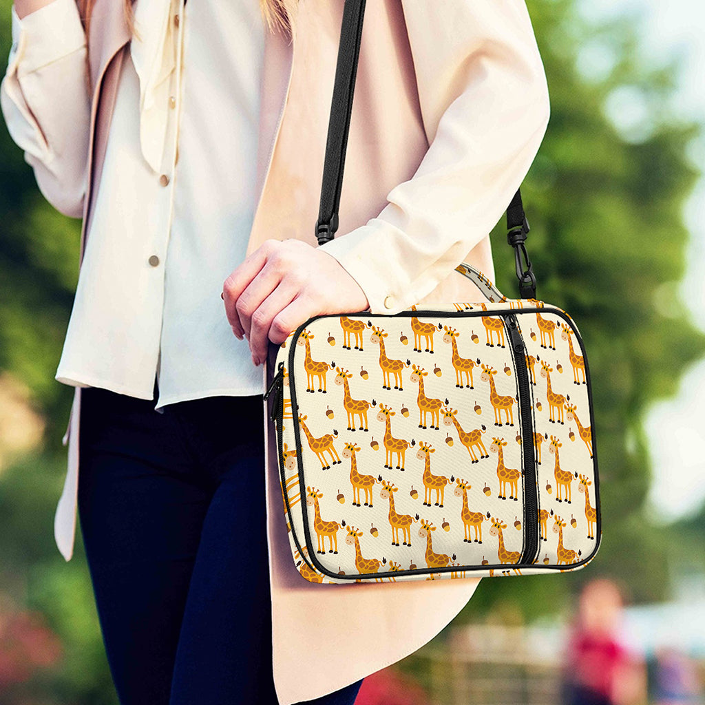Cute Baby Giraffe Pattern Print Shoulder Strap Bible Bag