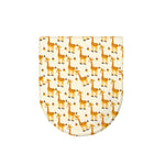Cute Baby Giraffe Pattern Print Toilet Lid Cover