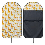 Cute Baby Giraffe Pattern Print Waterproof Car Seat Cover