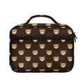Cute Baby Grizzly Bear Pattern Print Briefcase Bible Bag
