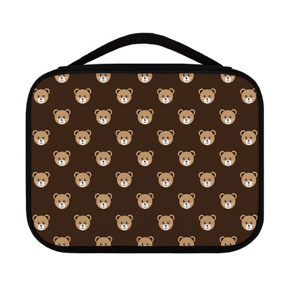 Cute Baby Grizzly Bear Pattern Print Classic Bible Case