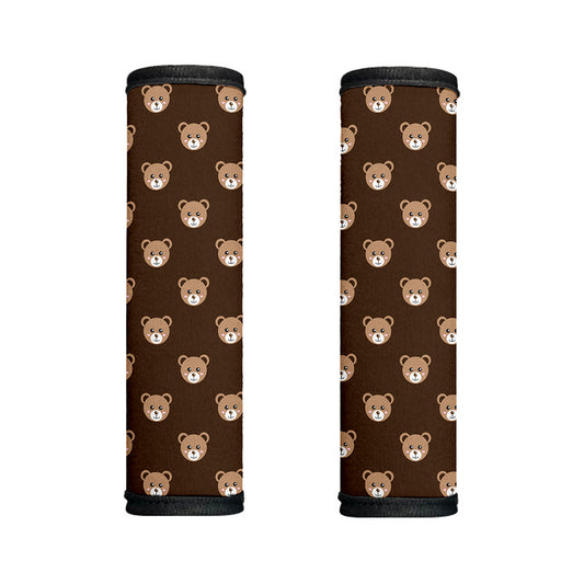 Cute Baby Grizzly Bear Pattern Print Handle Covers