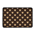 Cute Baby Grizzly Bear Pattern Print Kitchen Mat