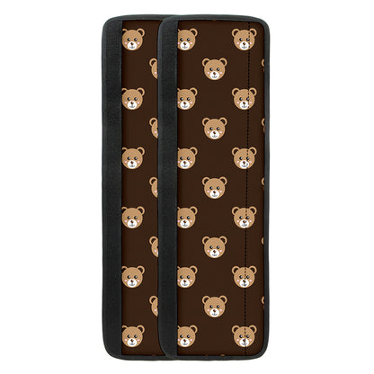 Cute Baby Grizzly Bear Pattern Print Refrigerator Handle Covers