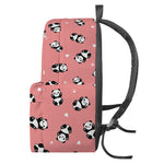Cute Baby Panda Pattern Print Backpack