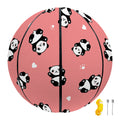 Cute Baby Panda Pattern Print Basketball