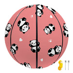 Cute Baby Panda Pattern Print Basketball