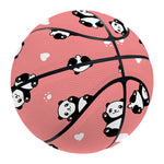 Cute Baby Panda Pattern Print Basketball