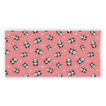 Cute Baby Panda Pattern Print Beach Towel