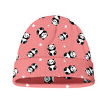 Cute Baby Panda Pattern Print Beanie