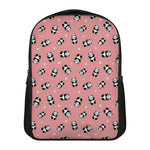 Cute Baby Panda Pattern Print Casual Backpack