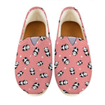 Cute Baby Panda Pattern Print Casual Shoes