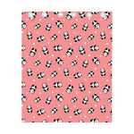 Cute Baby Panda Pattern Print Curtain