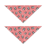 Cute Baby Panda Pattern Print Dog Bandana