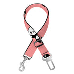 Cute Baby Panda Pattern Print Dog Seat Belt