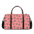 Cute Baby Panda Pattern Print Duffel Bag