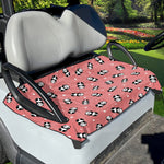 Cute Baby Panda Pattern Print Golf Cart Seat Cover