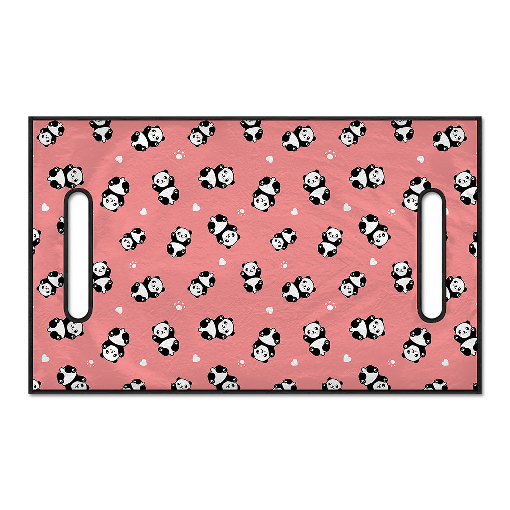 Cute Baby Panda Pattern Print Golf Cart Seat Cover