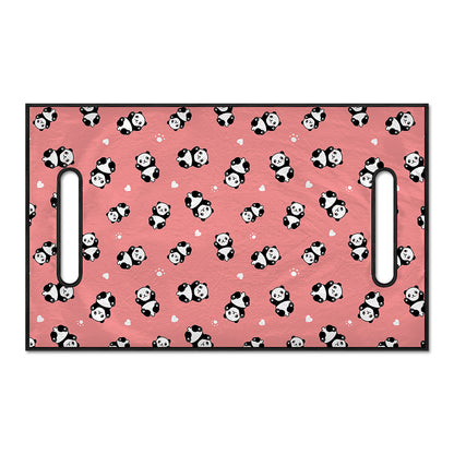 Cute Baby Panda Pattern Print Golf Cart Seat Cover